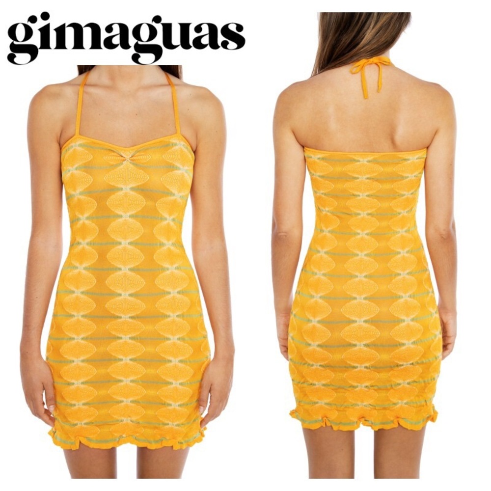 orange Été dress - gimaguas size small